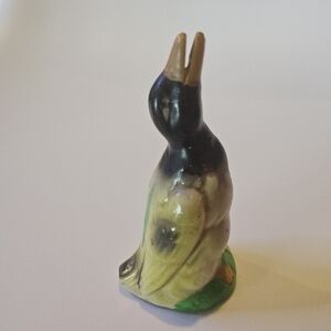 vintage Ceramic Bird Figurine Japan